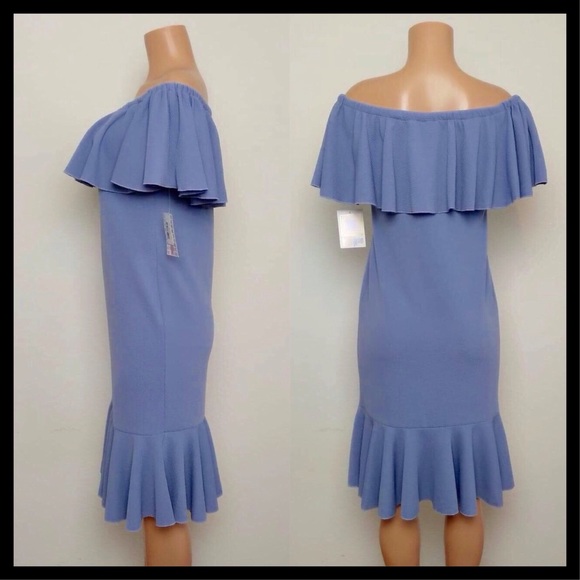 LuLaRoe Cici Mermaid Silhouette Dress LLR - Picture 3 of 7